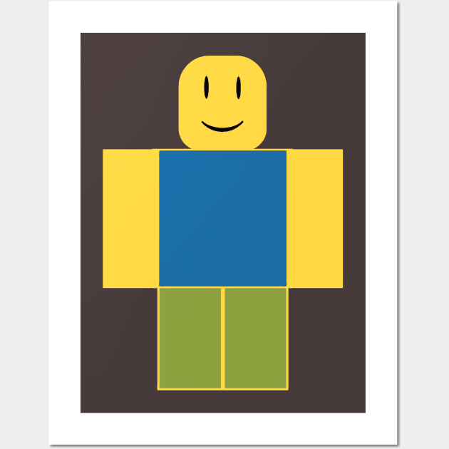 Roblox Tee Wall Art by kimoufaster